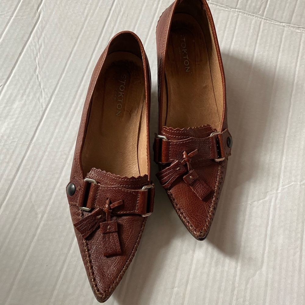 Stockton shoes woman’s made in Italy leather sole